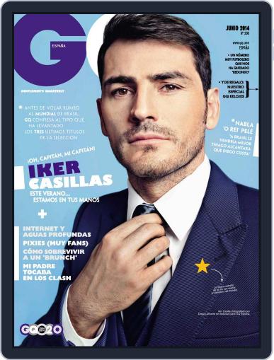 Gq España June 1st, 2014 Digital Back Issue Cover