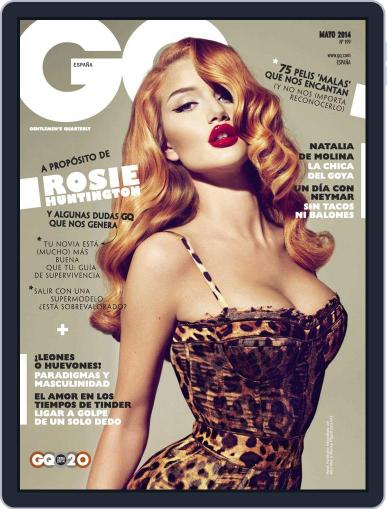 Gq España April 27th, 2014 Digital Back Issue Cover