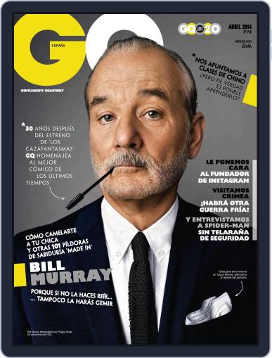 Gq España March 20th, 2014 Digital Back Issue Cover
