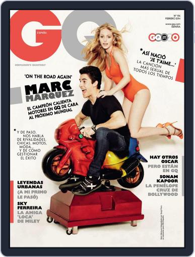 Gq España January 22nd, 2014 Digital Back Issue Cover