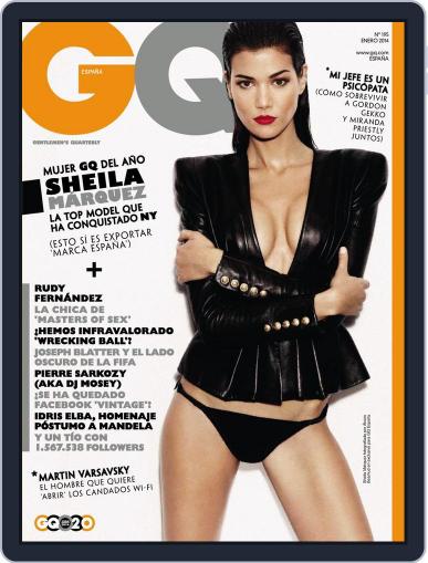 Gq España December 20th, 2013 Digital Back Issue Cover