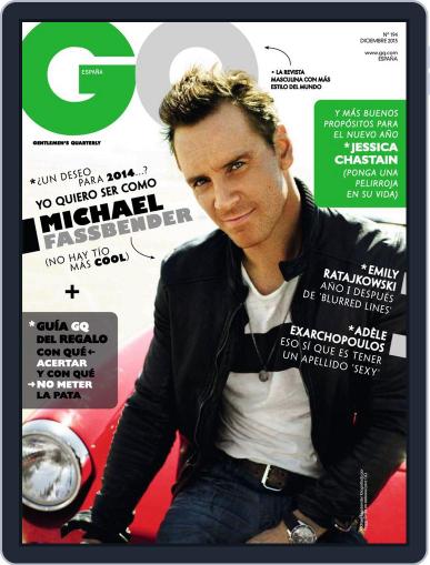 Gq España November 21st, 2013 Digital Back Issue Cover