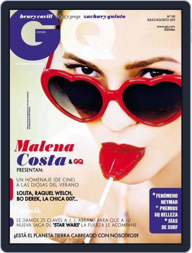Gq España July 1st, 2013 Digital Back Issue Cover