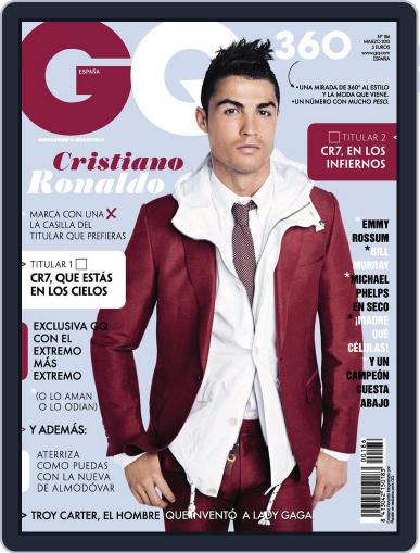 Gq España March 1st, 2013 Digital Back Issue Cover