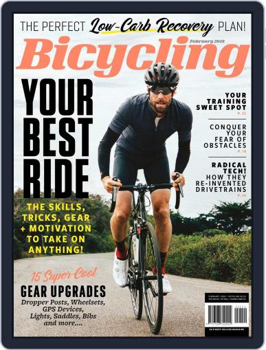 Bicycling South Africa February 1st, 2019 Digital Back Issue Cover