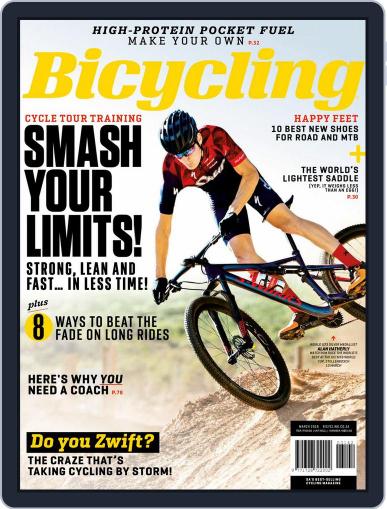 Bicycling South Africa March 1st, 2018 Digital Back Issue Cover