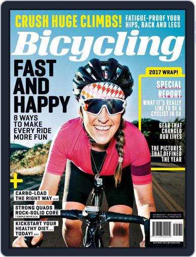 Bicycling South Africa December 1st, 2017 Digital Back Issue Cover