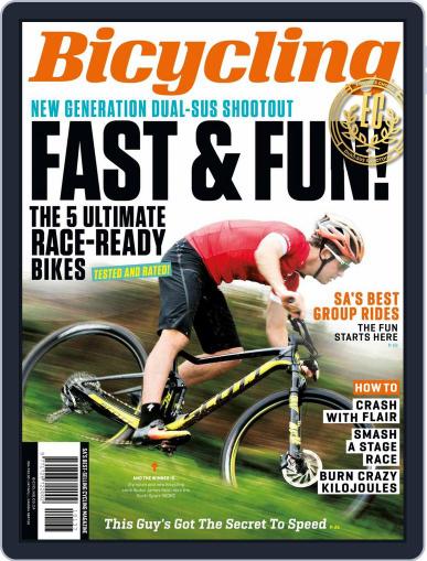 Bicycling South Africa October 1st, 2017 Digital Back Issue Cover