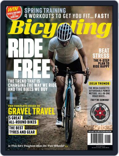 Bicycling South Africa September 1st, 2017 Digital Back Issue Cover