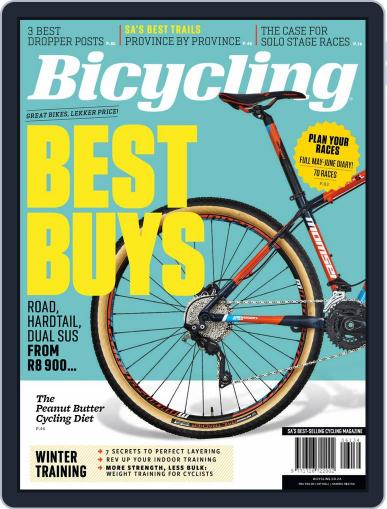 Bicycling South Africa May 1st, 2017 Digital Back Issue Cover