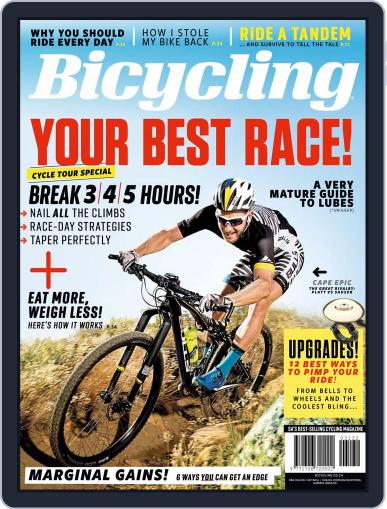 Bicycling South Africa March 1st, 2017 Digital Back Issue Cover