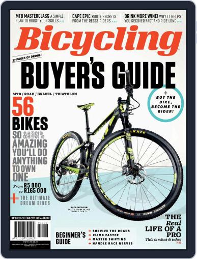 Bicycling South Africa January 1st, 2017 Digital Back Issue Cover