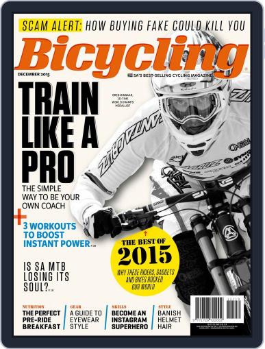 Bicycling South Africa November 15th, 2015 Digital Back Issue Cover