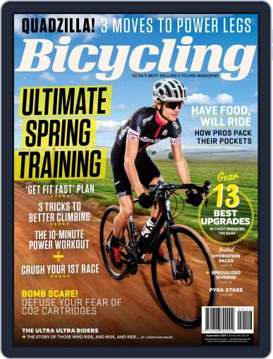 Bicycling South Africa September 1st, 2015 Digital Back Issue Cover