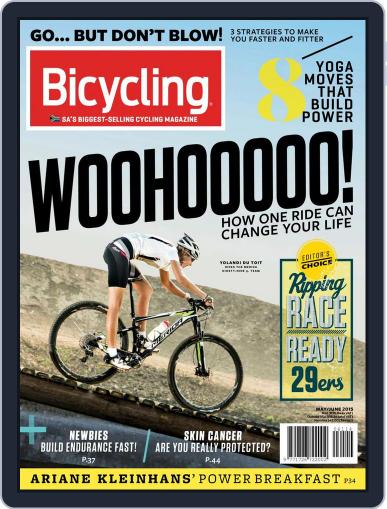 Bicycling South Africa April 18th, 2015 Digital Back Issue Cover
