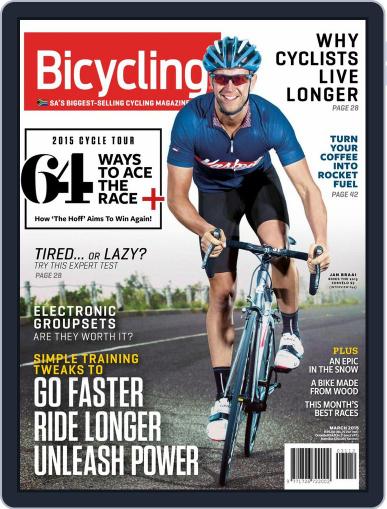 Bicycling South Africa February 14th, 2015 Digital Back Issue Cover