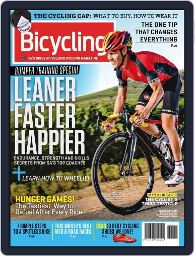 Bicycling South Africa January 18th, 2015 Digital Back Issue Cover