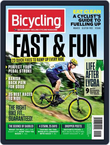 Bicycling South Africa September 14th, 2014 Digital Back Issue Cover