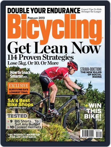 Bicycling South Africa January 22nd, 2013 Digital Back Issue Cover