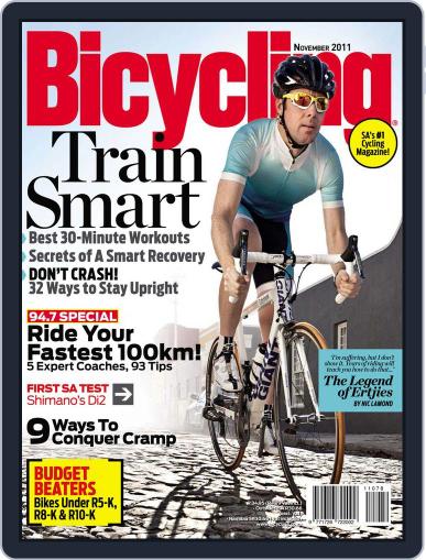 Bicycling South Africa October 20th, 2011 Digital Back Issue Cover