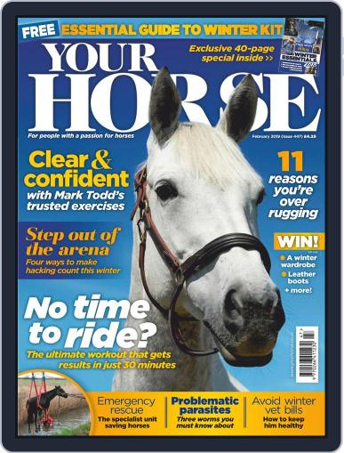 Your Horse February 1st, 2019 Digital Back Issue Cover