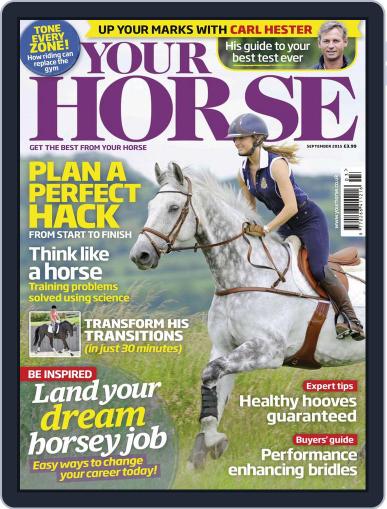 Your Horse September 1st, 2015 Digital Back Issue Cover