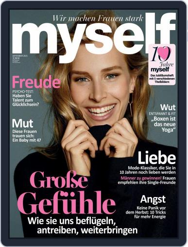 myself Magazin September 1st, 2015 Digital Back Issue Cover