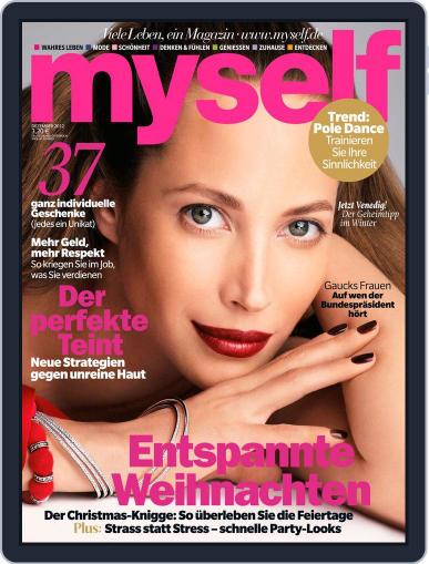 myself Magazin November 14th, 2012 Digital Back Issue Cover