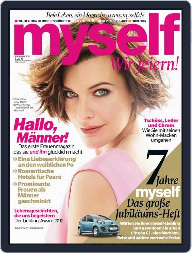 myself Magazin August 15th, 2012 Digital Back Issue Cover