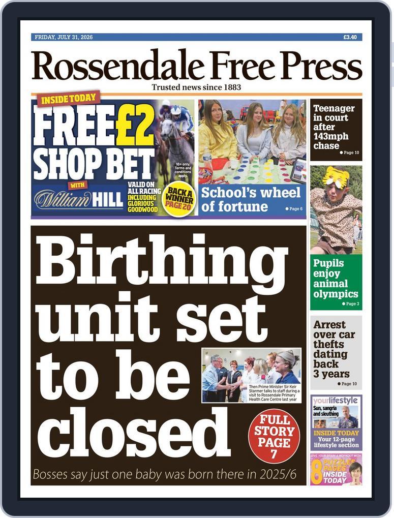 Rossendale Free Press (Digital) Subscription