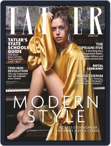Tatler UK February 1st, 2018 Digital Back Issue Cover