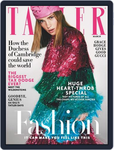 Tatler UK March 1st, 2017 Digital Back Issue Cover