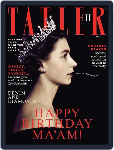 Tatler UK April 4th, 2016 Digital Back Issue Cover