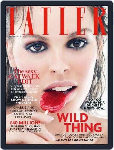 Tatler UK July 31st, 2013 Digital Back Issue Cover