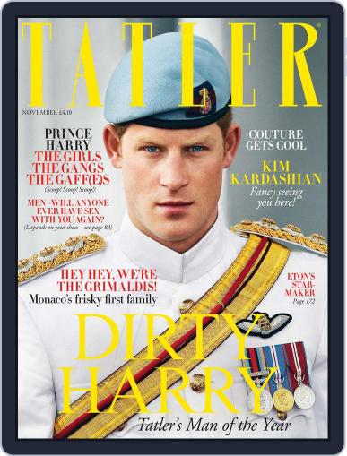 Tatler UK October 3rd, 2012 Digital Back Issue Cover