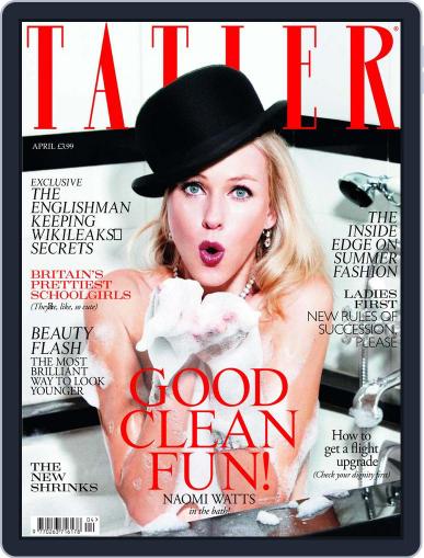Tatler UK March 12th, 2011 Digital Back Issue Cover