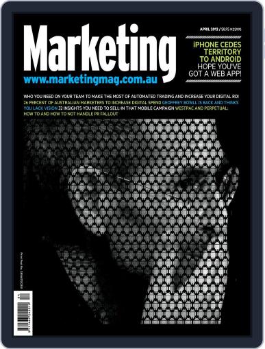 Marketing April 3rd, 2012 Digital Back Issue Cover