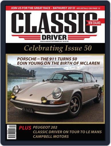 Classic Driver August 22nd, 2013 Digital Back Issue Cover