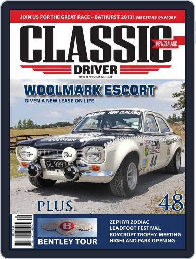 Classic Driver April 15th, 2013 Digital Back Issue Cover