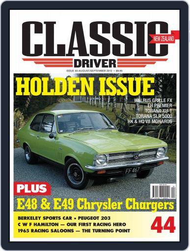 Classic Driver July 29th, 2012 Digital Back Issue Cover