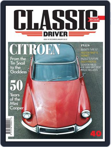 Classic Driver December 21st, 2011 Digital Back Issue Cover