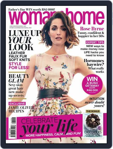 Woman & Home South Africa May 9th, 2016 Digital Back Issue Cover