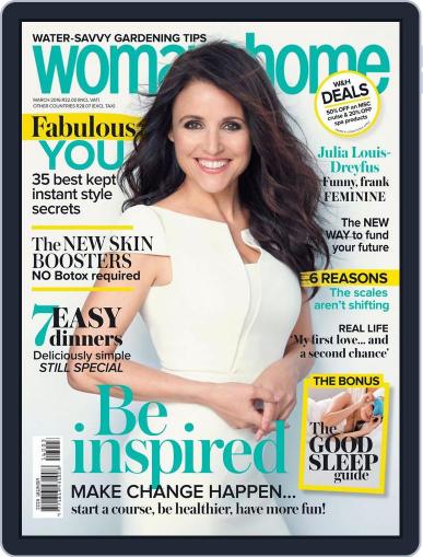 Woman & Home South Africa February 15th, 2016 Digital Back Issue Cover