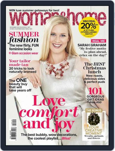 Woman & Home South Africa (Digital) November 9th, 2015 Issue Cover