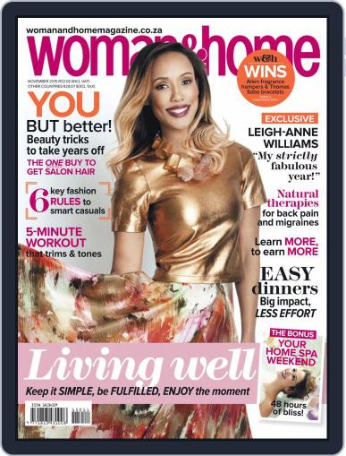 Woman & Home South Africa (Digital) October 15th, 2015 Issue Cover