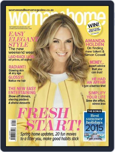 Woman & Home South Africa July 31st, 2015 Digital Back Issue Cover