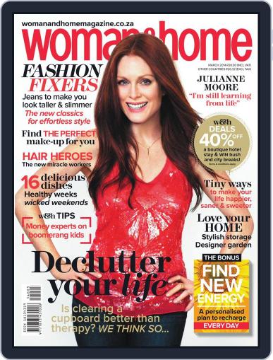 Woman & Home South Africa February 9th, 2014 Digital Back Issue Cover