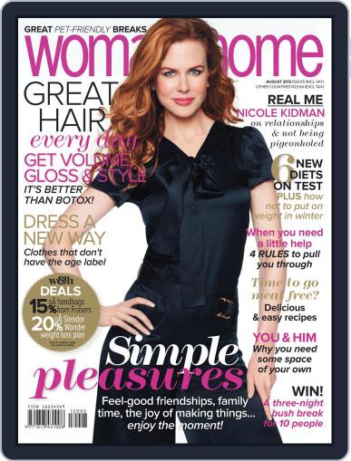 Woman & Home South Africa July 15th, 2012 Digital Back Issue Cover