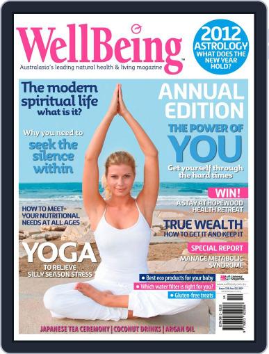 WellBeing January 1st, 2012 Digital Back Issue Cover