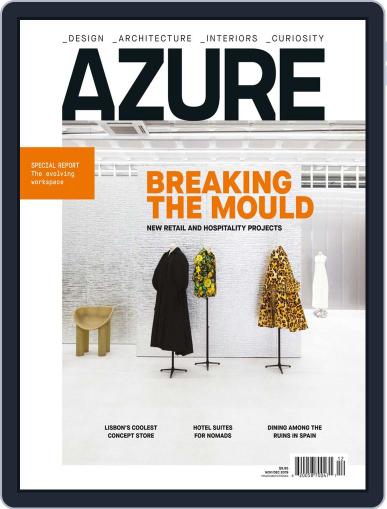 AZURE (Digital) November 1st, 2019 Issue Cover